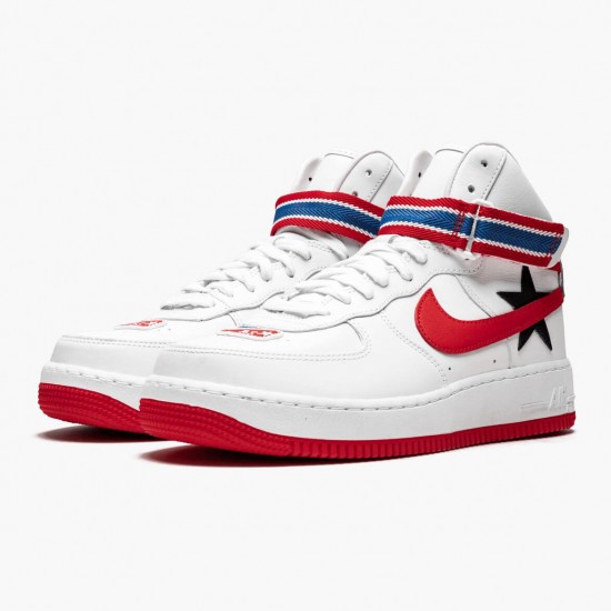 Nike Womens/Mens Air Force 1 High Riccardo Tisci Victorious Minotaurs White AQ3366 100 Running Sneakers