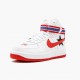 Nike Womens/Mens Air Force 1 High Riccardo Tisci Victorious Minotaurs White AQ3366 100 Running Sneakers