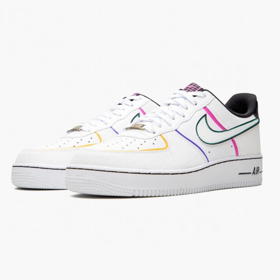 Nike Womens/Mens Air Force 1 Low Day of the Dead CT1138 100 Running Sneakers