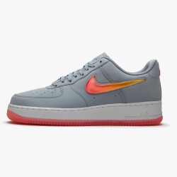 Nike Men's Air Force 1 Low Jelly Jewel Obsidian Mist AT4143 400 Running Sneakers