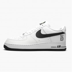 Nike Women's/Men's Air Force 1 Low NY vs NY White Black CW7297 100 Running Sneakers