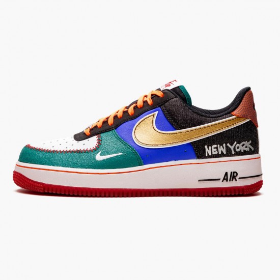 Nike Womens/Mens Air Force 1 Low NYC City of Athletes CT3610 100 Running Sneakers