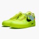 Nike Womens/Mens Air Force 1 Low Off White Volt AO4606 700 Running Sneakers