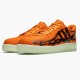 Nike Womens/Mens Air Force 1 Low Orange Skeleton CU8067 800 Running Sneakers