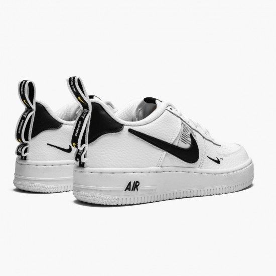 Nike Womens/Mens Air Force 1 Low Utility White Black AR1708 100 Running Sneakers