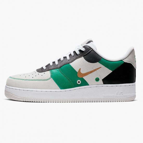 Nike Mens Air Force 1 Low Vast Grey Green CI0065 100 Running Sneakers