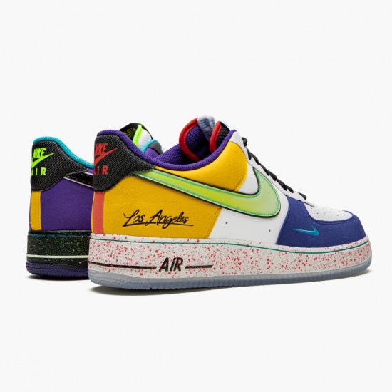 Nike Womens/Mens Air Force 1 Low What The LA CT1117 100 Running Sneakers