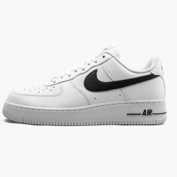 Nike Women's/Men's Air Force 1 Low White Black CJ0952 100 Running Sneakers