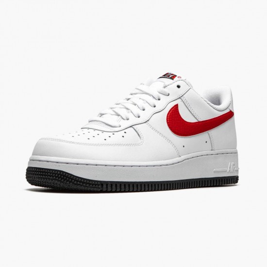 Nike Womens/Mens Air Force 1 Low White Red Blue CT2816 100 Running Sneakers