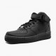 Nike Womens/Mens Air Force 1 Mid Black 2014 314195 004 Running Sneakers