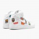 Nike Womens/Mens Air Force 1 Mid Supreme NBA White AQ8017 100 Running Sneakers