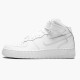 Nike Womens/Mens Air Force 1 Mid White 2014 314195 113 Running Sneakers