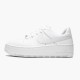 Nike Womens/Mens Air Force 1 Sage Low Triple White AR5339 100 Running Sneakers