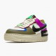 Nike Womens Air Force 1 Shadow Cactus Flower Olive Flak CT1985 500 Running Sneakers