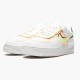 Nike Womens Air Force 1 Shadow Summit White Barely Volt Crimson Tint CI0919 107 Running Sneakers