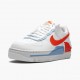 Nike Womens/Mens Air Force 1 Shadow Summit White Team Orange CQ9503 100 Running Sneakers