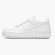 Nike Womens/Mens Air Force 1 Shadow Triple White CI0919 100 Running Sneakers