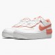 Nike Womens/Mens Air Force 1 Shadow White Coral Pink CJ1641 101 Running Sneakers