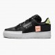 Nike Womens/Mens Air Force 1 Type Black CI0054 001 Running Sneakers