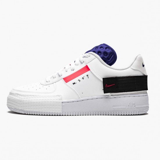 Nike Womens/Mens Air Force 1 Type CI0054 100 Running Sneakers