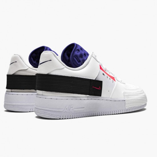 Nike Womens/Mens Air Force 1 Type CI0054 100 Running Sneakers