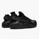 Nike Womens/Mens Air Huarache Black Black White 318429 003 Running Sneakers