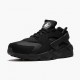 Nike Womens/Mens Air Huarache Black Black White 318429 003 Running Sneakers