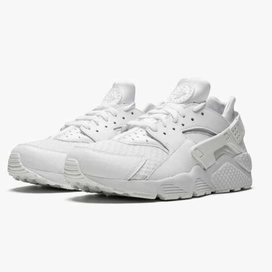 Nike Womens/Mens Air Huarache White Platinum 318429 111 Running Sneakers