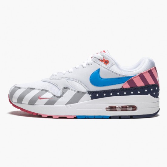 Nike Womens/Mens Air Max 1 Parra AT3057 100 Running Sneakers