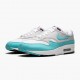 Nike Womens/Mens Air Max 1 Anniversary Aqua 908375 105 Running Sneakers