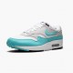 Nike Womens/Mens Air Max 1 Anniversary Aqua 908375 105 Running Sneakers