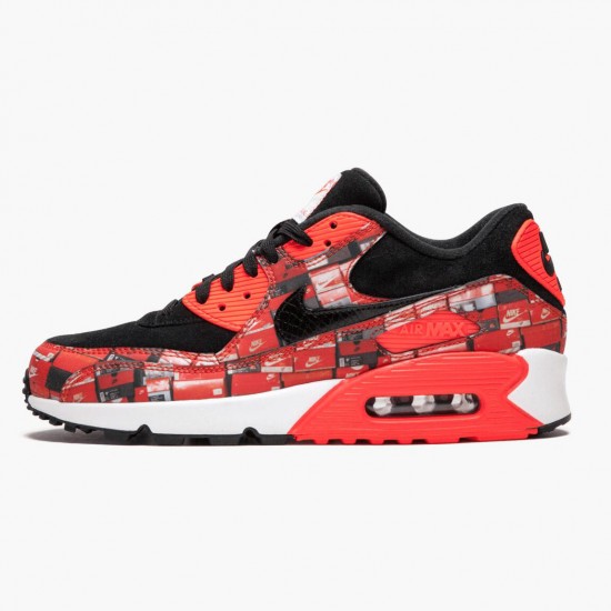 Nike Mens Air Max 90 Atmos We Love AQ0926 001 Running Sneakers