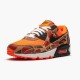 Nike Womens/Mens Air Max 90 Duck Camo Orange CW4039 800 Running Sneakers