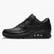 Nike Womens/Mens Air Max 90 Leather Black 302519 001 Running Sneakers