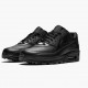 Nike Womens/Mens Air Max 90 Leather Black 302519 001 Running Sneakers