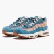 Nike Womens Air Max 95 Embossed Fur Pony AA1103 002 Running Sneakers