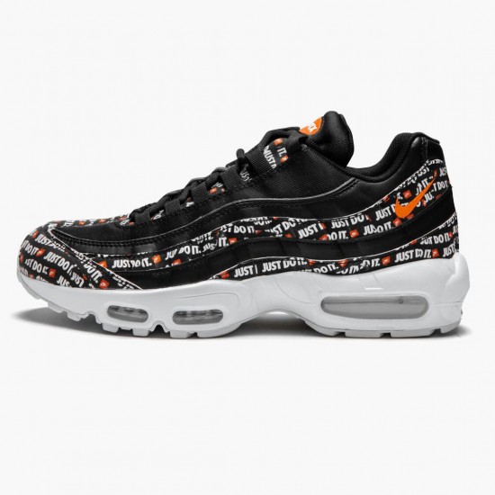 Nike Womens/Mens Air Max 95 Just Do It Pack Black AV6246 001 Running Sneakers