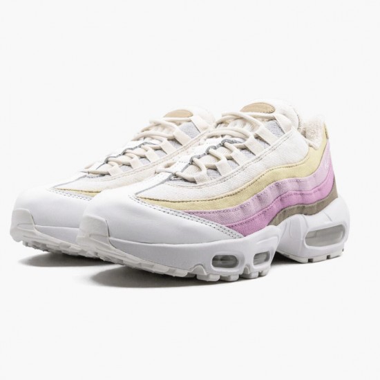 Nike Womens Air Max 95 Plant Color Collection Beige CD7142 700 Running Sneakers