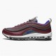 Nike Womens/Mens Air Max 97 Cool Grey Night Maroon 921826 012 Running Sneakers