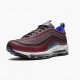 Nike Womens/Mens Air Max 97 Cool Grey Night Maroon 921826 012 Running Sneakers