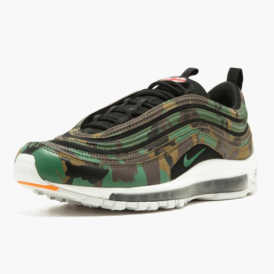 Nike Mens Air Max 97 Country Camo AJ2614 201 Running Sneakers