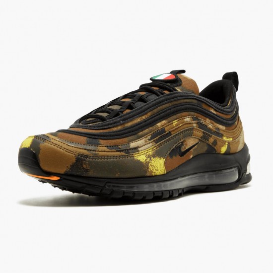 Nike Womens/Mens Air Max 97 Country Camo AJ2614 202 Running Sneakers