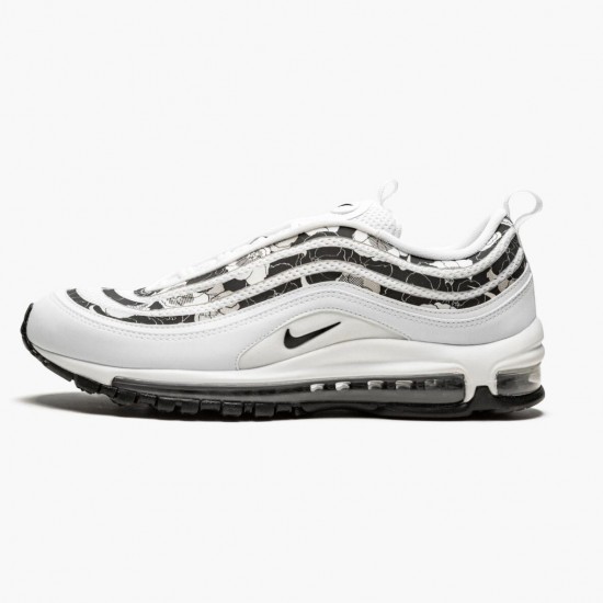 Nike Mens Air Max 97 Floral White BV0129 100 Running Sneakers