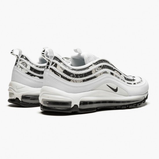 Nike Mens Air Max 97 Floral White BV0129 100 Running Sneakers