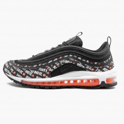 Nike Women's/Men's Air Max 97 Just Do It Pack Black AT8437 001 Running Sneakers 