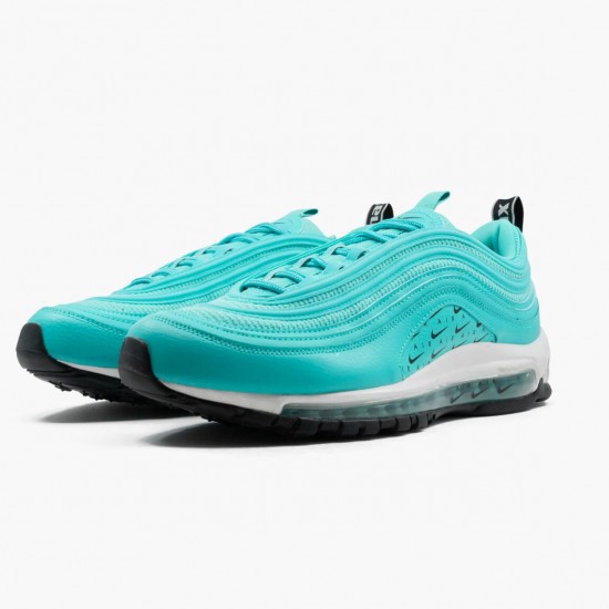 Nike Womens Air Max 97 Overbranding Hyper Jade AR7621 300 Running Sneakers