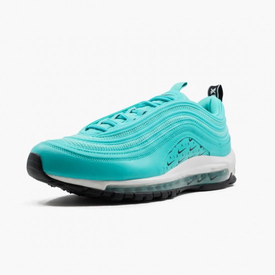 Nike Womens Air Max 97 Overbranding Hyper Jade AR7621 300 Running Sneakers