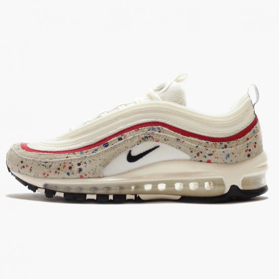 Nike Womens/Mens Air Max 97 Paint Splatter 312834 102 Running Sneakers