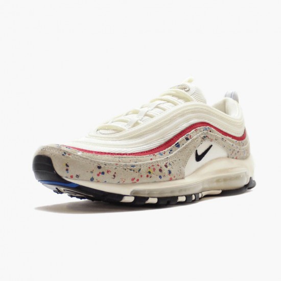 Nike Womens/Mens Air Max 97 Paint Splatter 312834 102 Running Sneakers