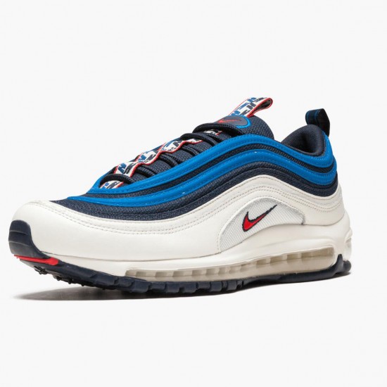 Nike Womens/Mens Air Max 97 Pull Tab Obsidian White AQ4126 400 Running Sneakers